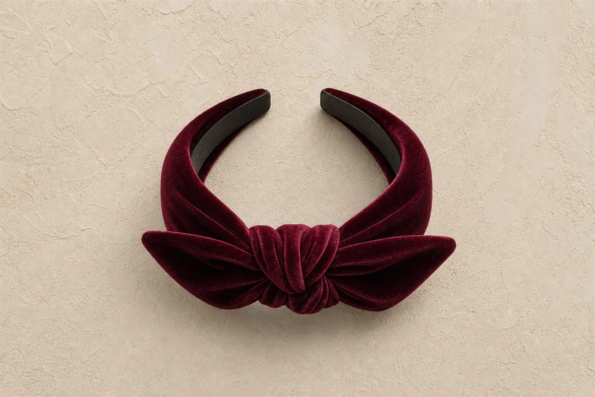 The Velvet Knot Headband