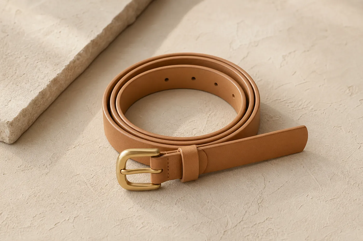 The Slim Leather Belt