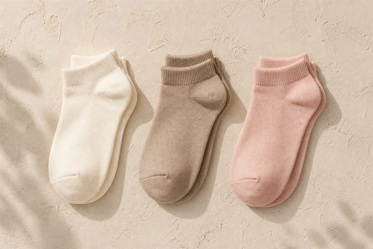 Cotton Socks, Three Pairs